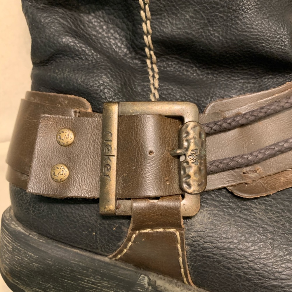 Rieker fleece lined boots - Picture 2 of 5